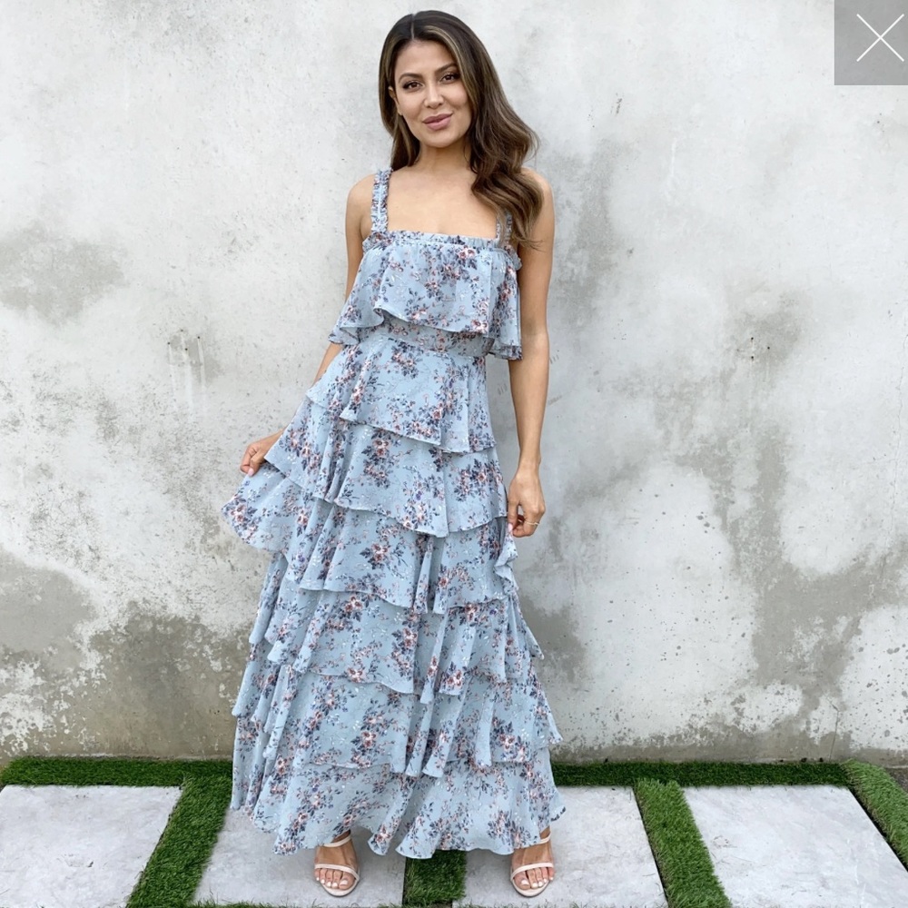 NWT - Level Up Floral Maxi Dress - Dainty Hooligan